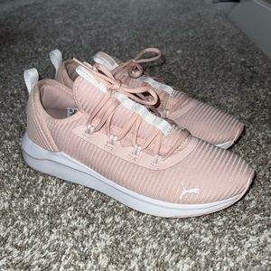 Pink Puma soft foam shoes